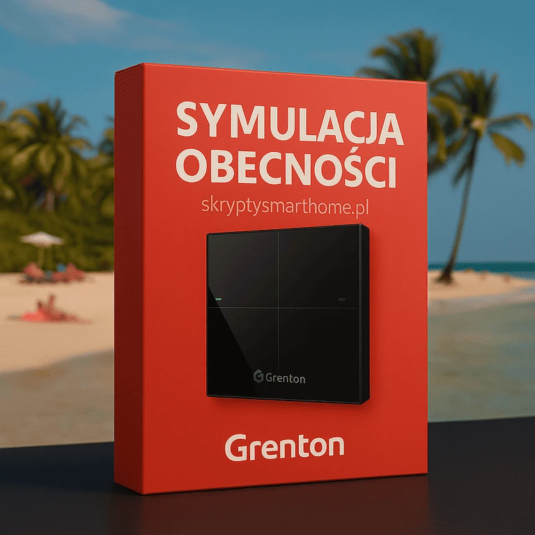 Symulacja obecności - gotowy skrypt Grenton